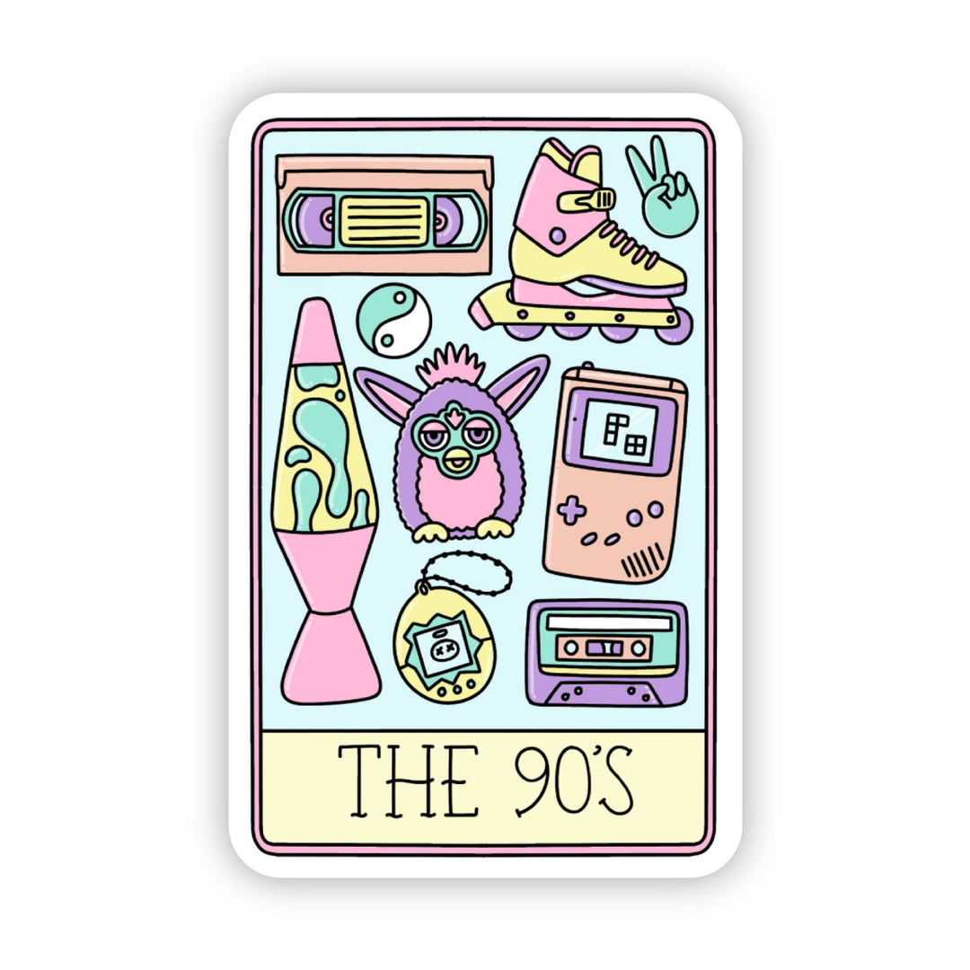 "The 90s" Tarot Card Sticker