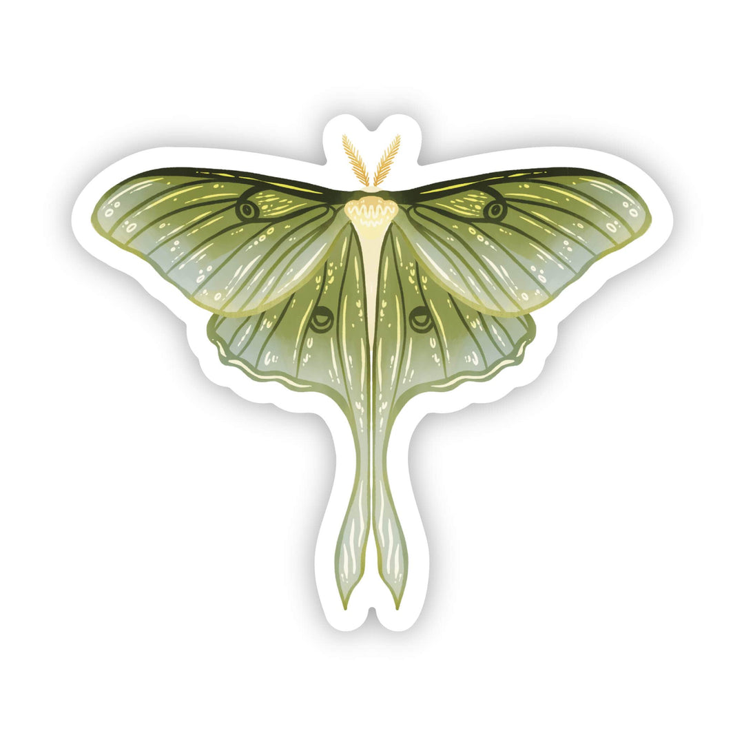 Luna Moth Sticker