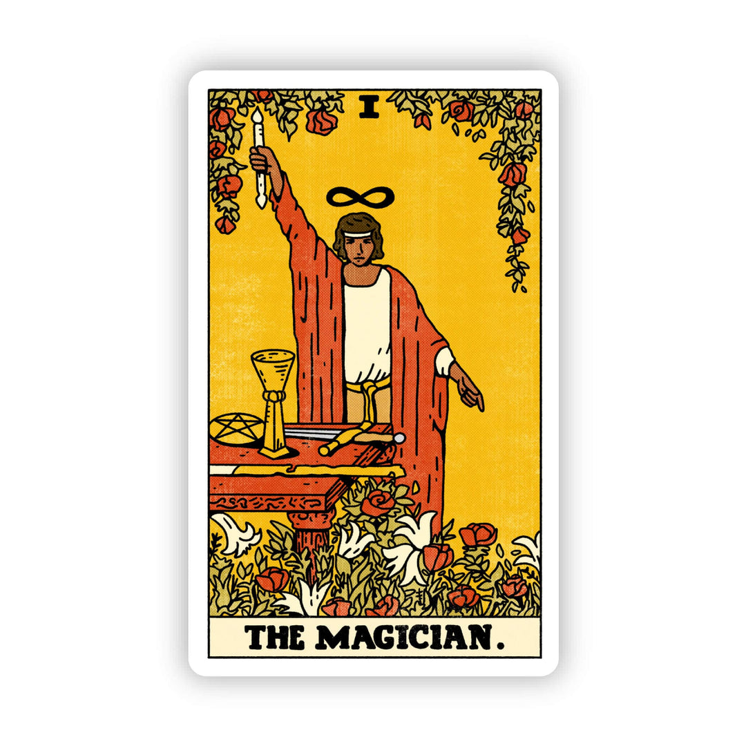 "The Magician" Tarot Card Sticker