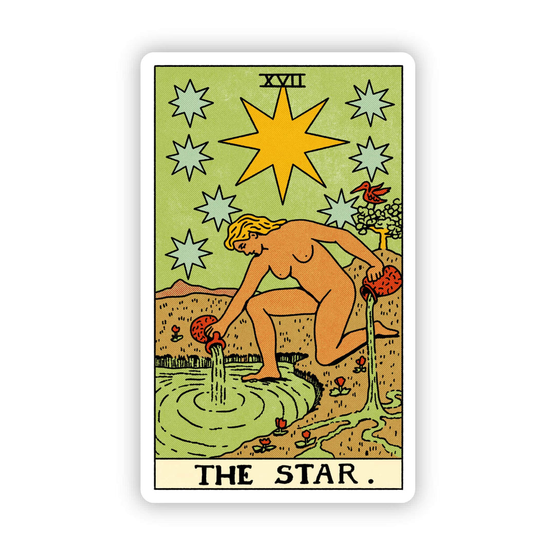 The Star Tarot Card Sticker