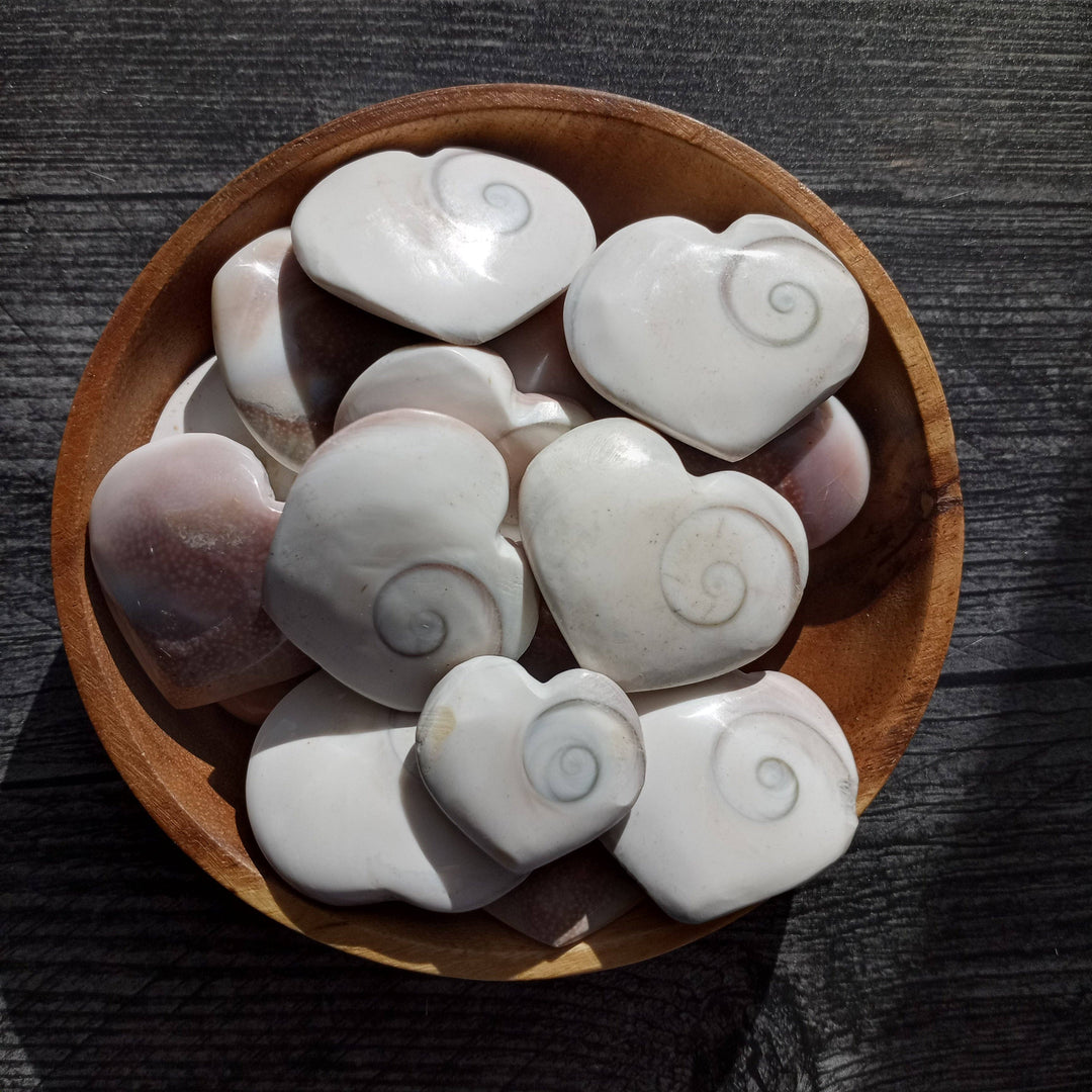 Shiva Eye Shell Hearts