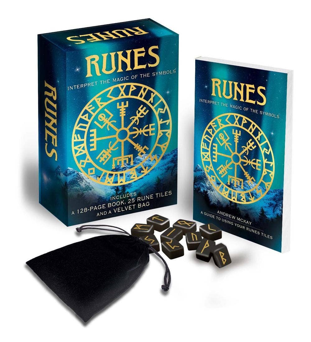 Runes 25 Tile Set and Guidebook