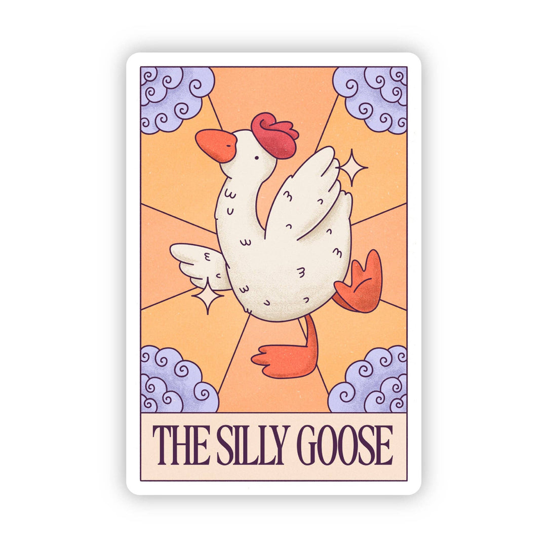 "Silly Goose" Tarot Card Sticker