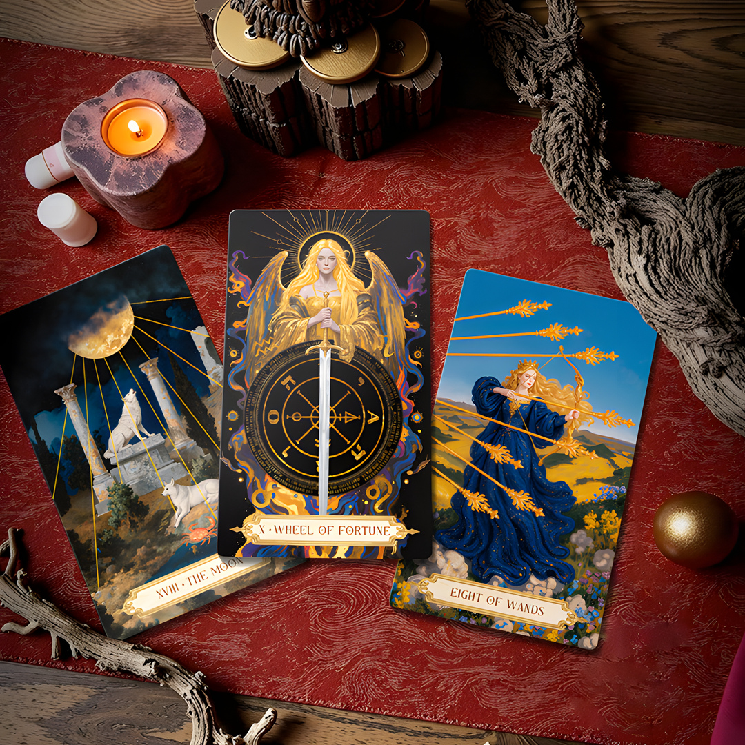 Moonshadow Floral Vow Tarot