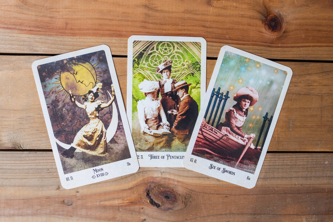 The Relative Tarot — 82 Gilded Cards &amp; Full-Color Guidebook | Ancestral Tarot by Carrie Paris