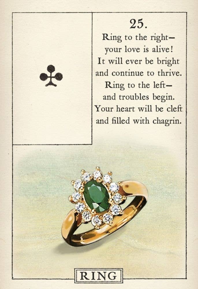Blue Bird Lenormand™ Fortune Telling Card Deck