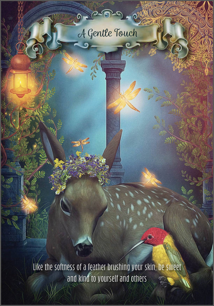Hummingbird Wisdom Oracle Cards - 44-Card Deck &amp; Guidebook
