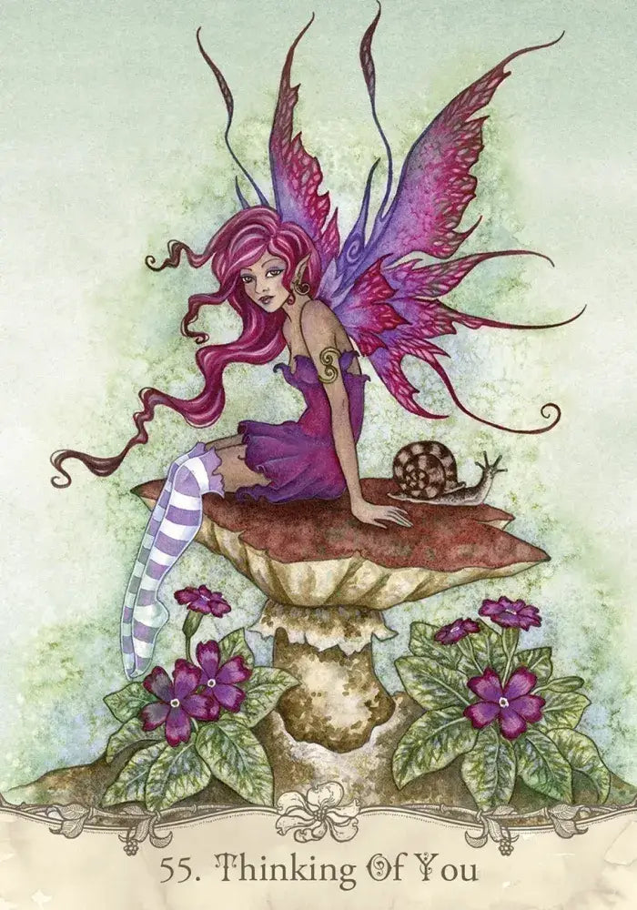Amy Brown Fairy Wisdom Oracle Deck and Book Set