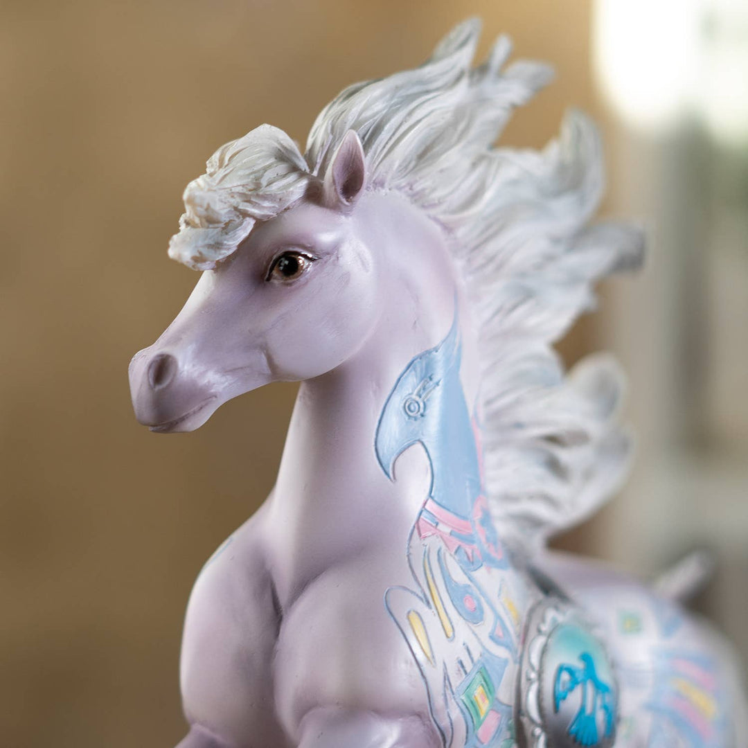 Thunderbird Native American Horse Figurine by Laurie Prindle