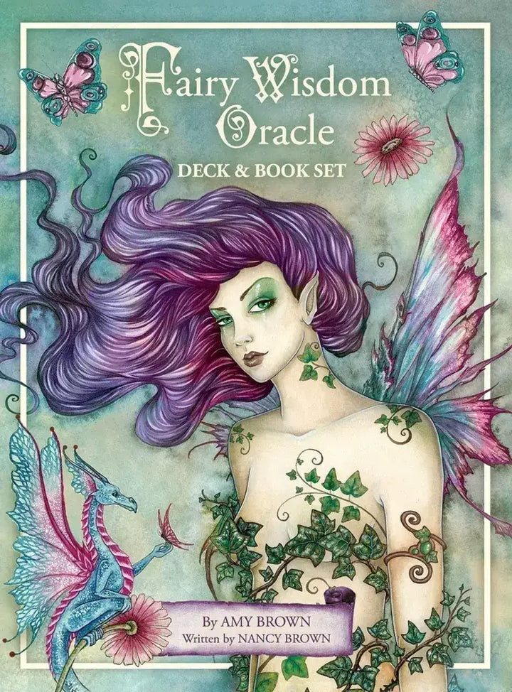 Amy Brown Fairy Wisdom Oracle Deck and Book Set