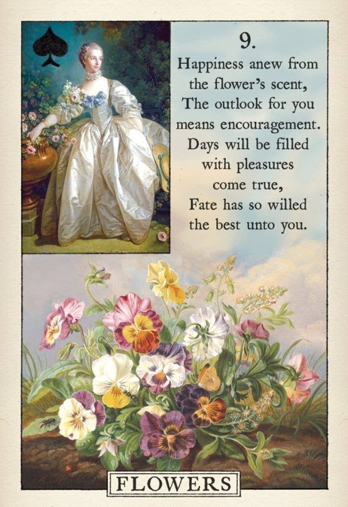 Blue Bird Lenormand™ Fortune Telling Card Deck