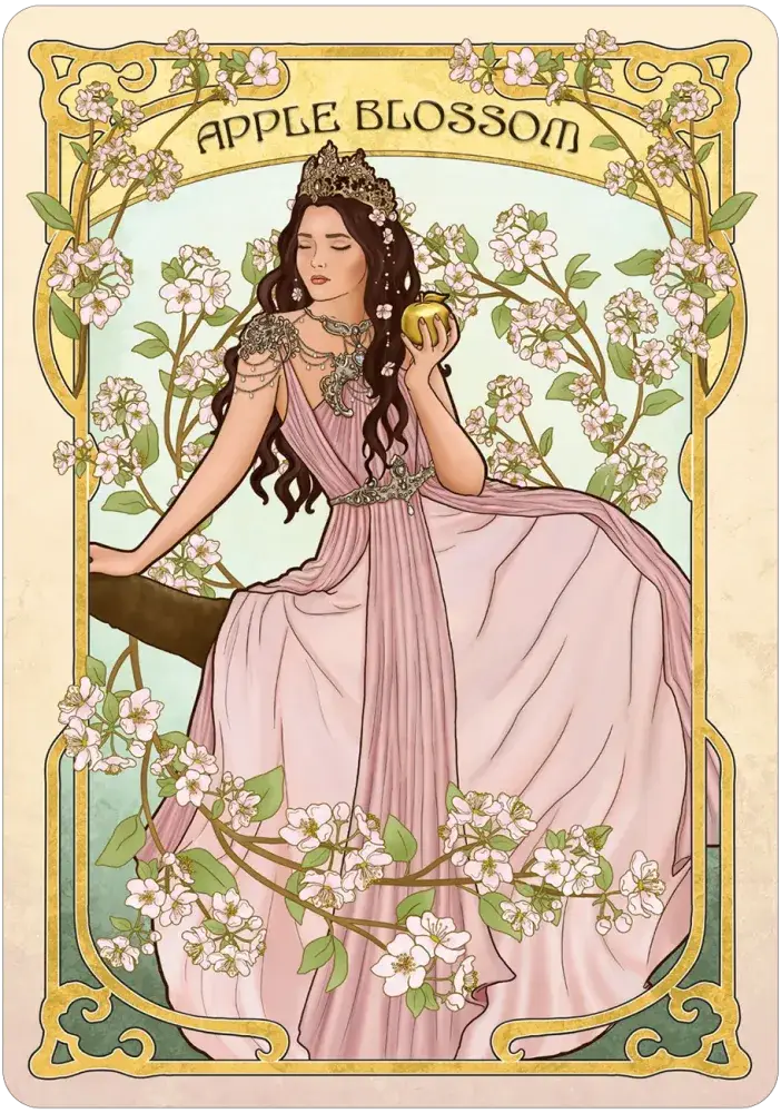 Flower Folklore Oracle: Wisdom of the Flowers — 44 Vibrant Cards &amp; 76-Page Guidebook | Botanical Oracle Deck