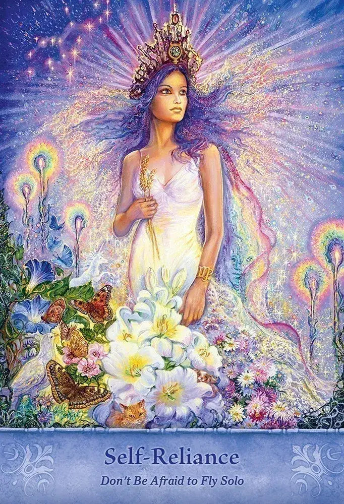 Mystical Wisdom Card Deck by Gaye Guthrie, Josephine Wall
