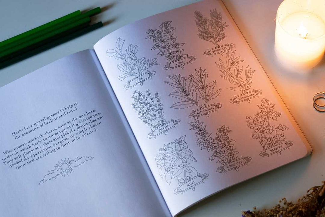 Believe in Magic Coloring Book