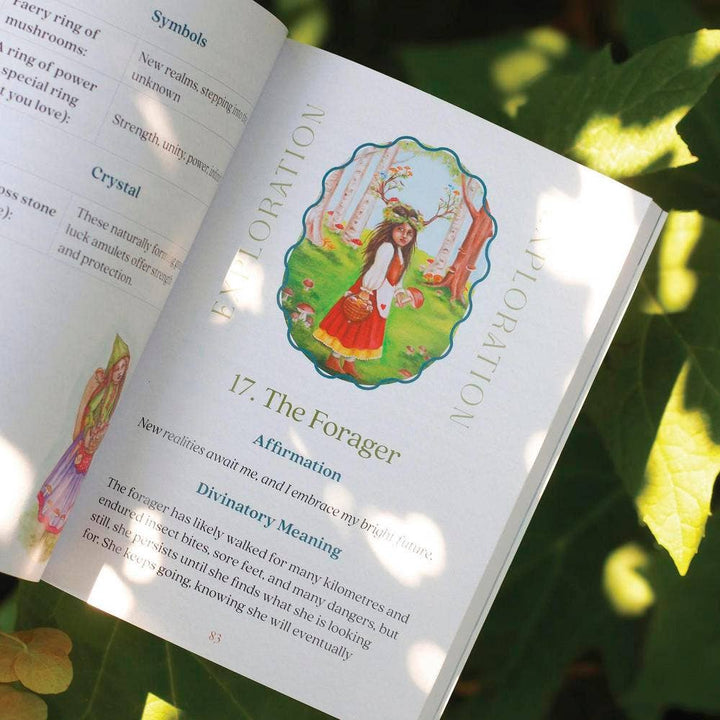 Mushroom Folk Oracle | 42-Card Fae &amp; Mycelium Oracle Deck by Sharon McLeod
