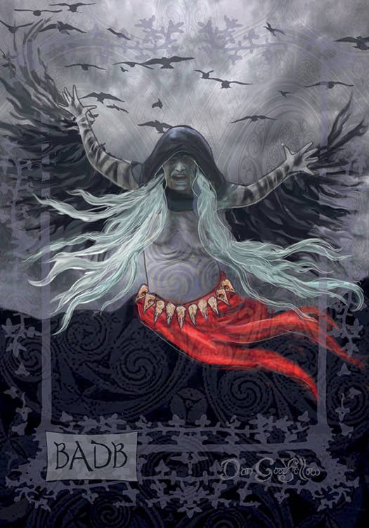 Celtic Goddesses, Witches, and Queens Oracle by Danu Forest - 40-Card Deck