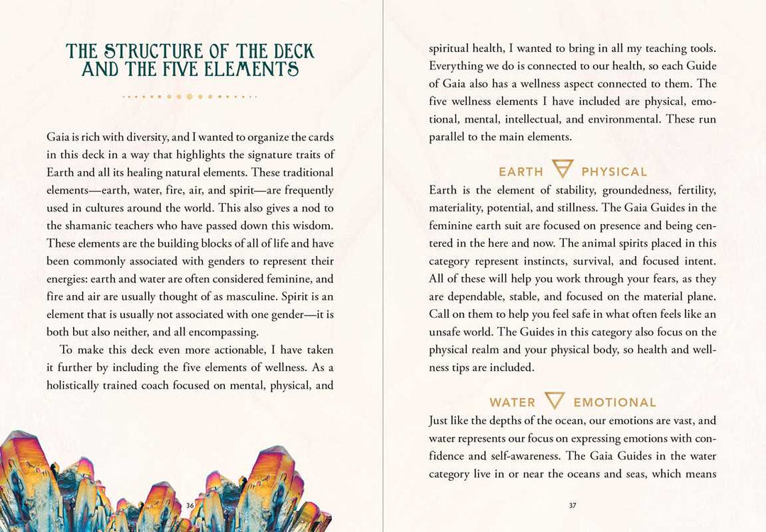 Guidance from Gaia Oracle Deck — 52 Cards &amp; 176-Page Guidebook by Shannon Kaiser