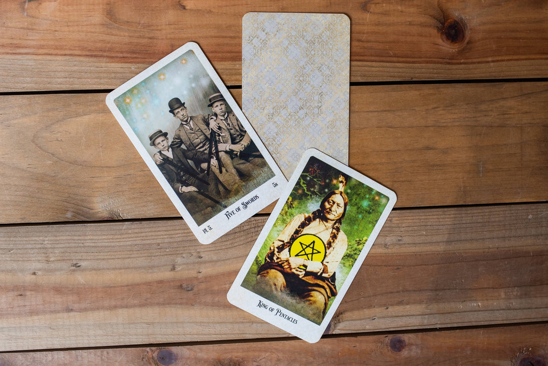 The Relative Tarot — 82 Gilded Cards &amp; Full-Color Guidebook | Ancestral Tarot by Carrie Paris