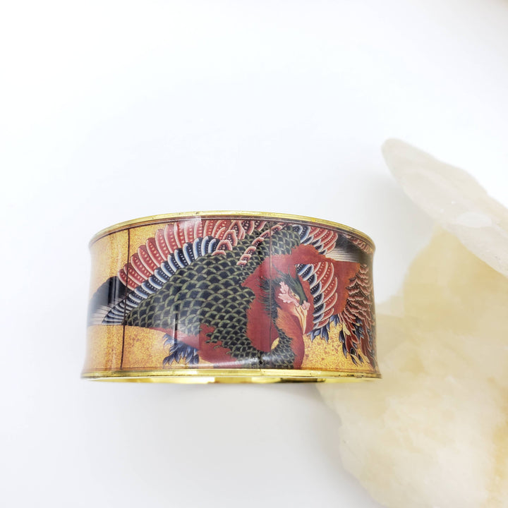 Hokusai Phoenix Bangle