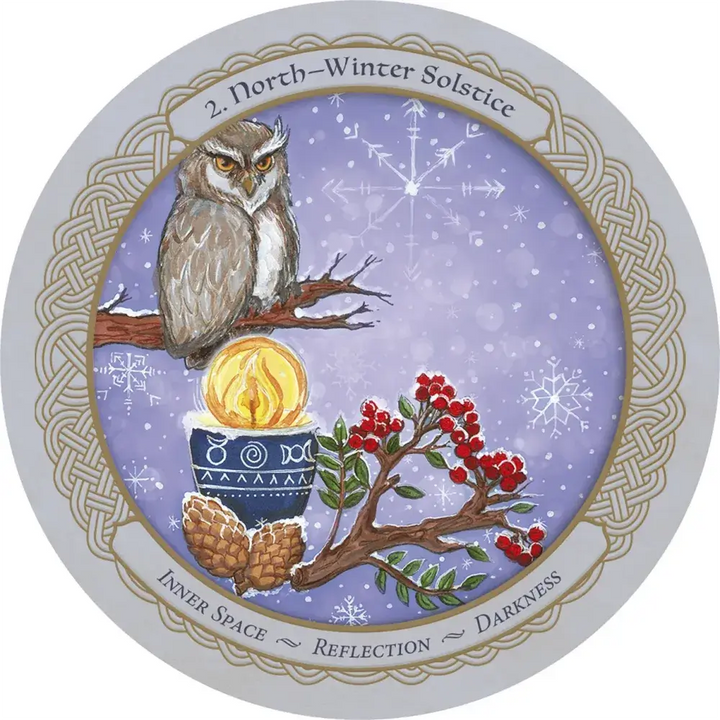 Enchanted Wheel Oracle Cards - 45-Card Divination Deck for Guidance &amp; Insight