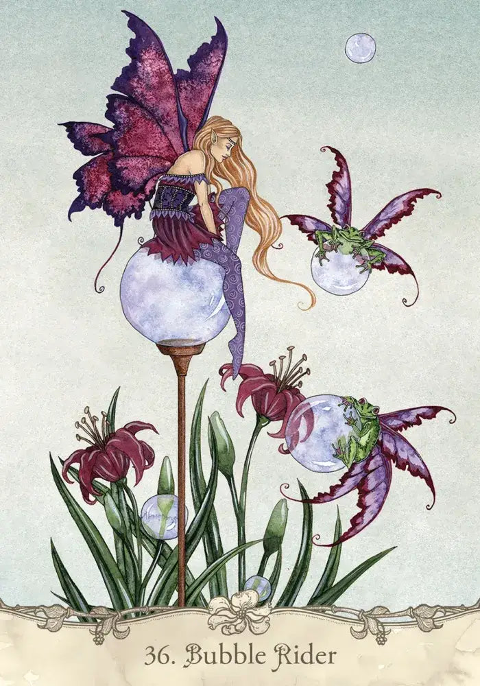Amy Brown Fairy Wisdom Oracle Deck and Book Set