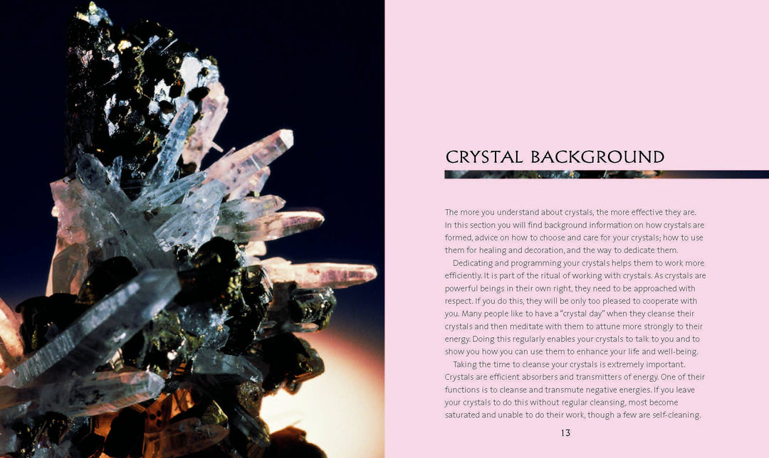 The Crystal Bible by Judy Hall