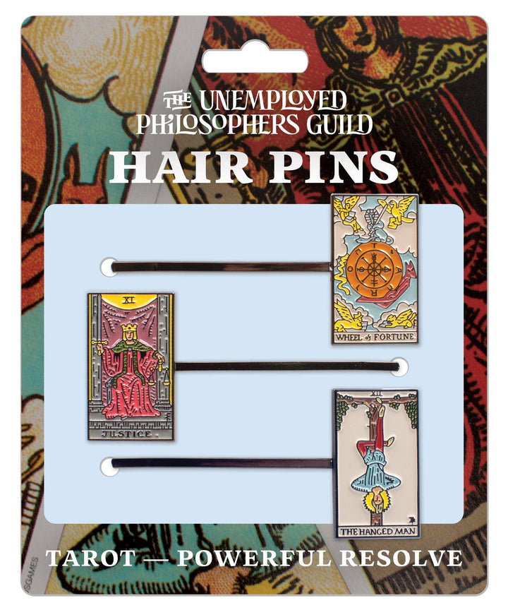 Tarot Card Bobby Pins: Powerful Resolve Set