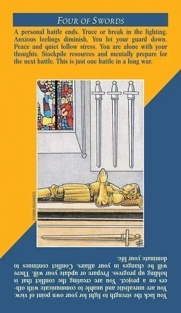 Quick &amp; Easy Tarot Deck | 78-Card Learn-as-You-Read Tarot with Meanings on Every Card