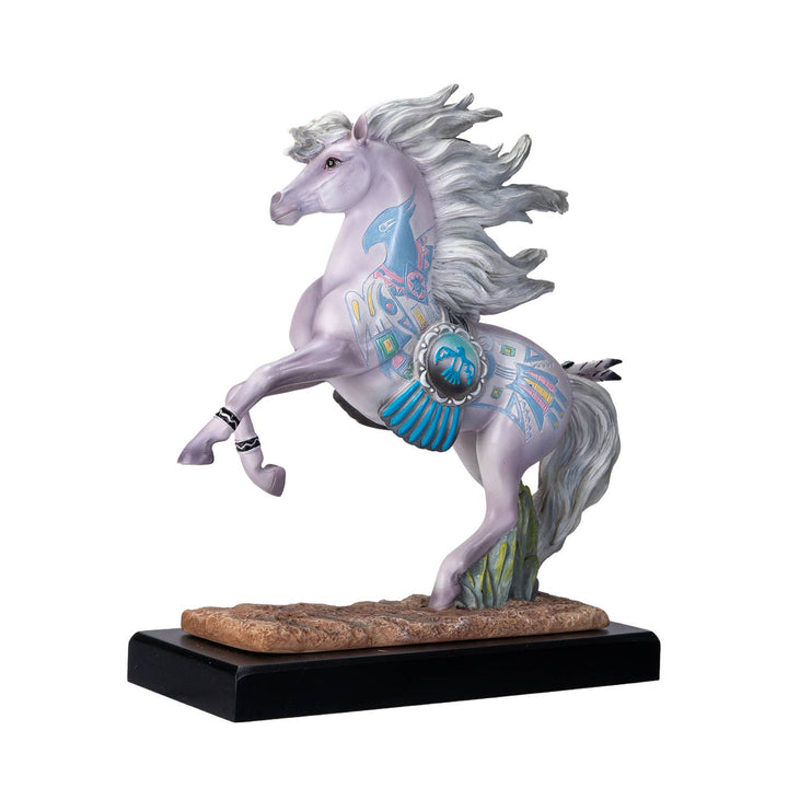 Thunderbird Native American Horse Figurine by Laurie Prindle