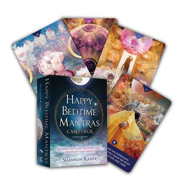 Happy Bedtime Mantras Oracle Card Deck by Shannon Kaiser