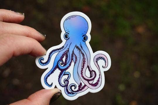 Octopus Sticker