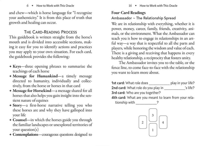 Council of Horses Oracle by Sandra Wallin | 40-Card Deck &amp; Guidebook