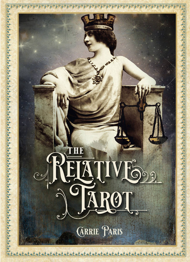 The Relative Tarot — 82 Gilded Cards &amp; Full-Color Guidebook | Ancestral Tarot by Carrie Paris