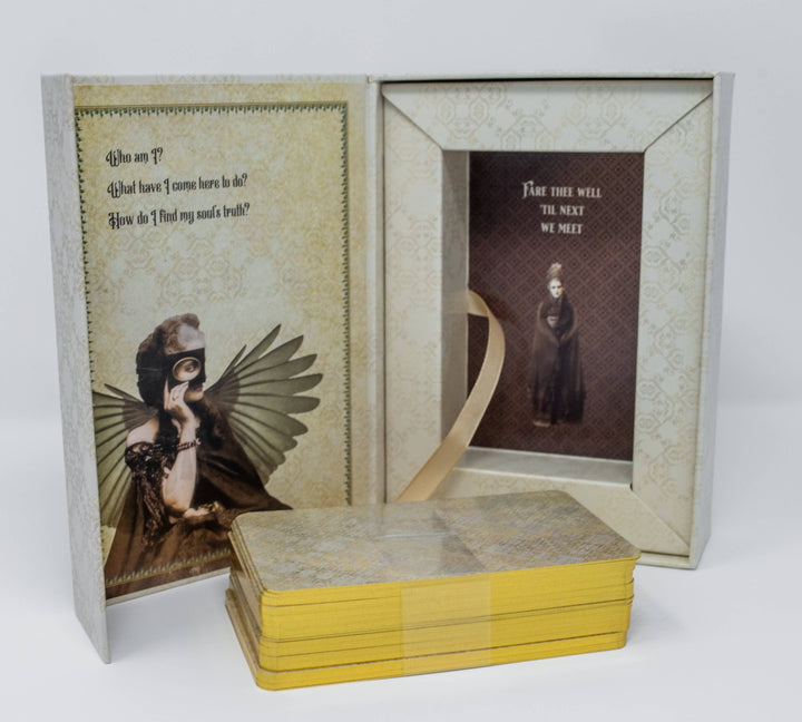 The Relative Tarot — 82 Gilded Cards &amp; Full-Color Guidebook | Ancestral Tarot by Carrie Paris
