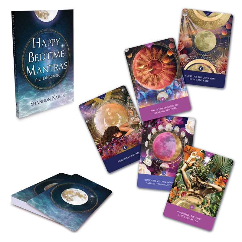 Happy Bedtime Mantras Oracle Card Deck by Shannon Kaiser
