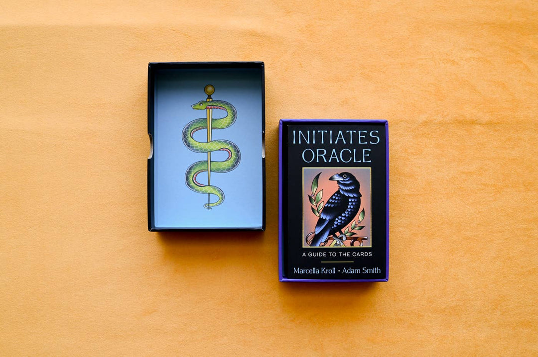 Initiates Oracle Deck — 40 Cards &amp; 128-Page Guidebook | Egypt-Inspired Occult Oracle