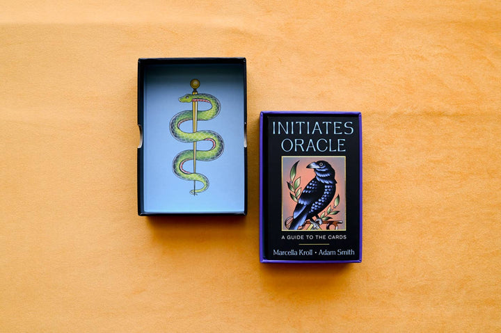 Initiates Oracle Deck — 40 Cards &amp; 128-Page Guidebook | Egypt-Inspired Occult Oracle