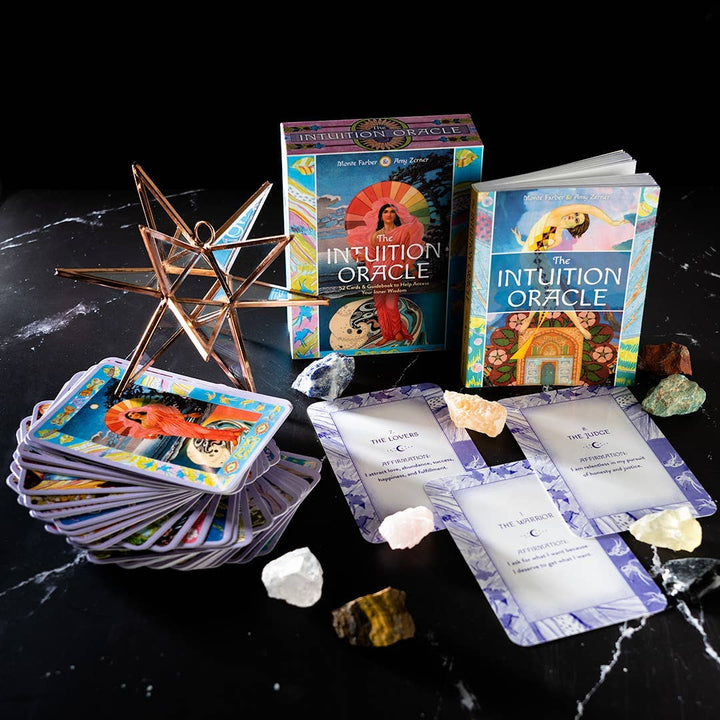 Intuition Oracle Deck - 52 Cards & 192-Page Guidebook by Monte Farber & Amy Zerner