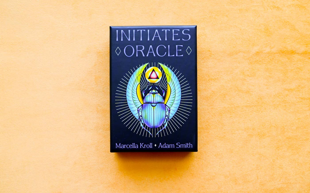 Initiates Oracle Deck — 40 Cards &amp; 128-Page Guidebook | Egypt-Inspired Occult Oracle