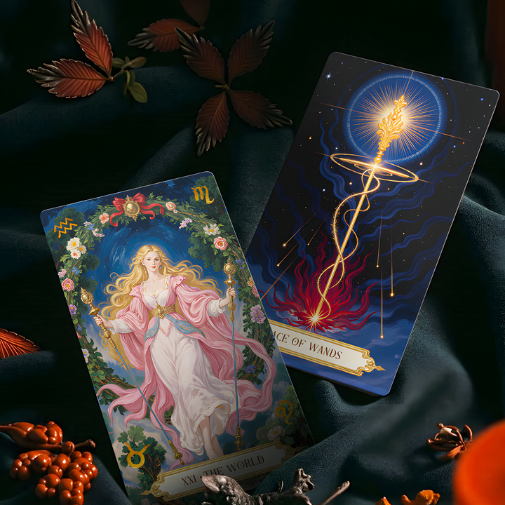 Moonshadow Floral Vow Tarot