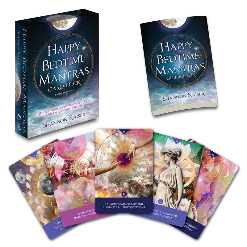 Happy Bedtime Mantras Oracle Card Deck by Shannon Kaiser