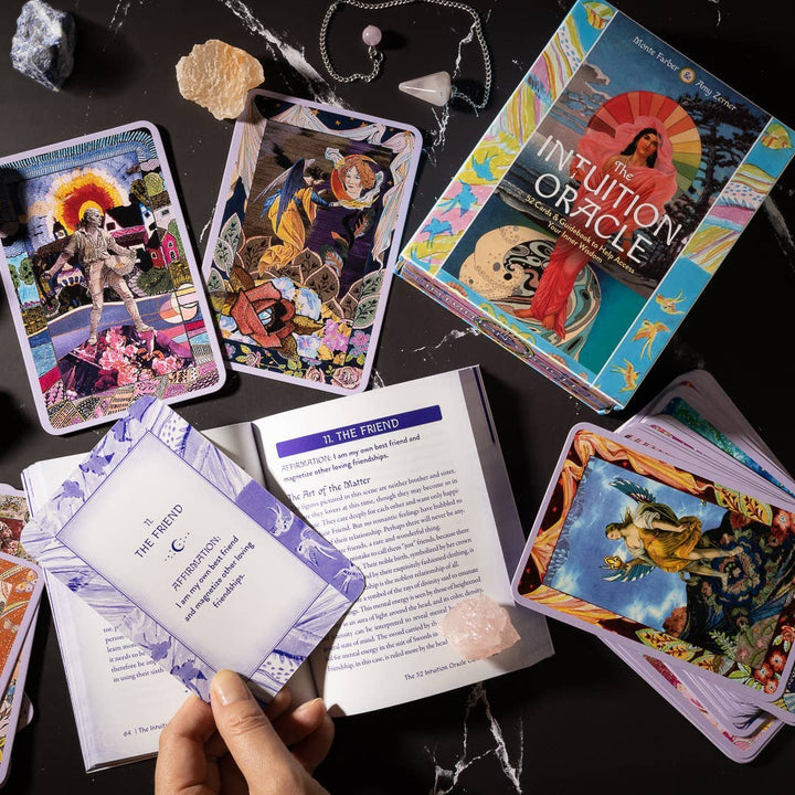 Intuition Oracle Deck - 52 Cards & 192-Page Guidebook by Monte Farber & Amy Zerner