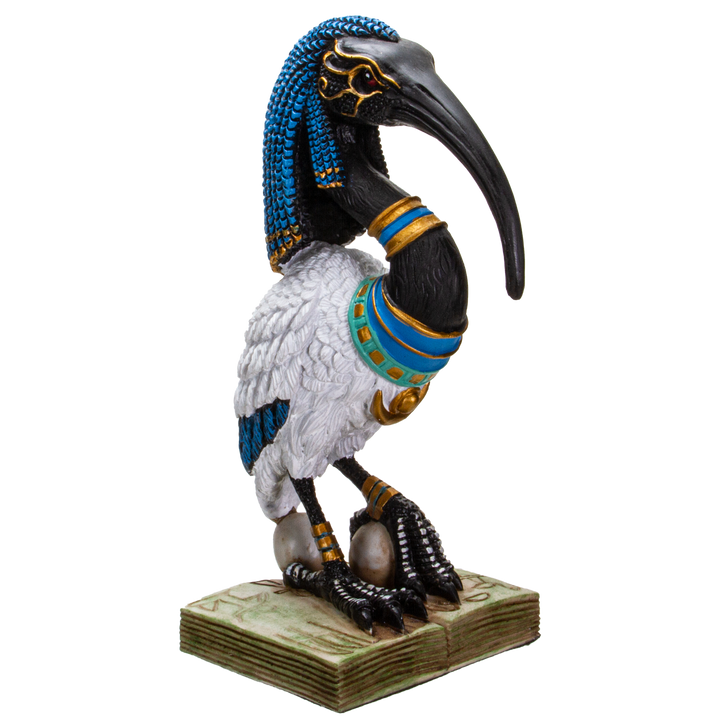 Egyptian Thoth Figurine | Ibis-Headed God of Wisdom &amp; Magic Statue