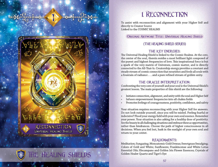 Celestial Frequencies: Oracle Cards and Healing Activators