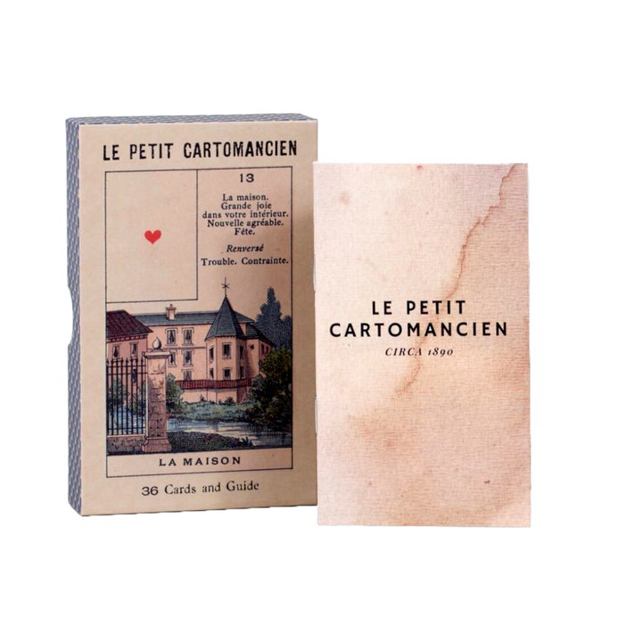 Le Petit Cartomancien Lenormand Deck and Guide 1890 Facsimile