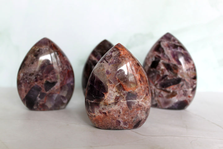 Alien Amethyst Polished Flame Freeform