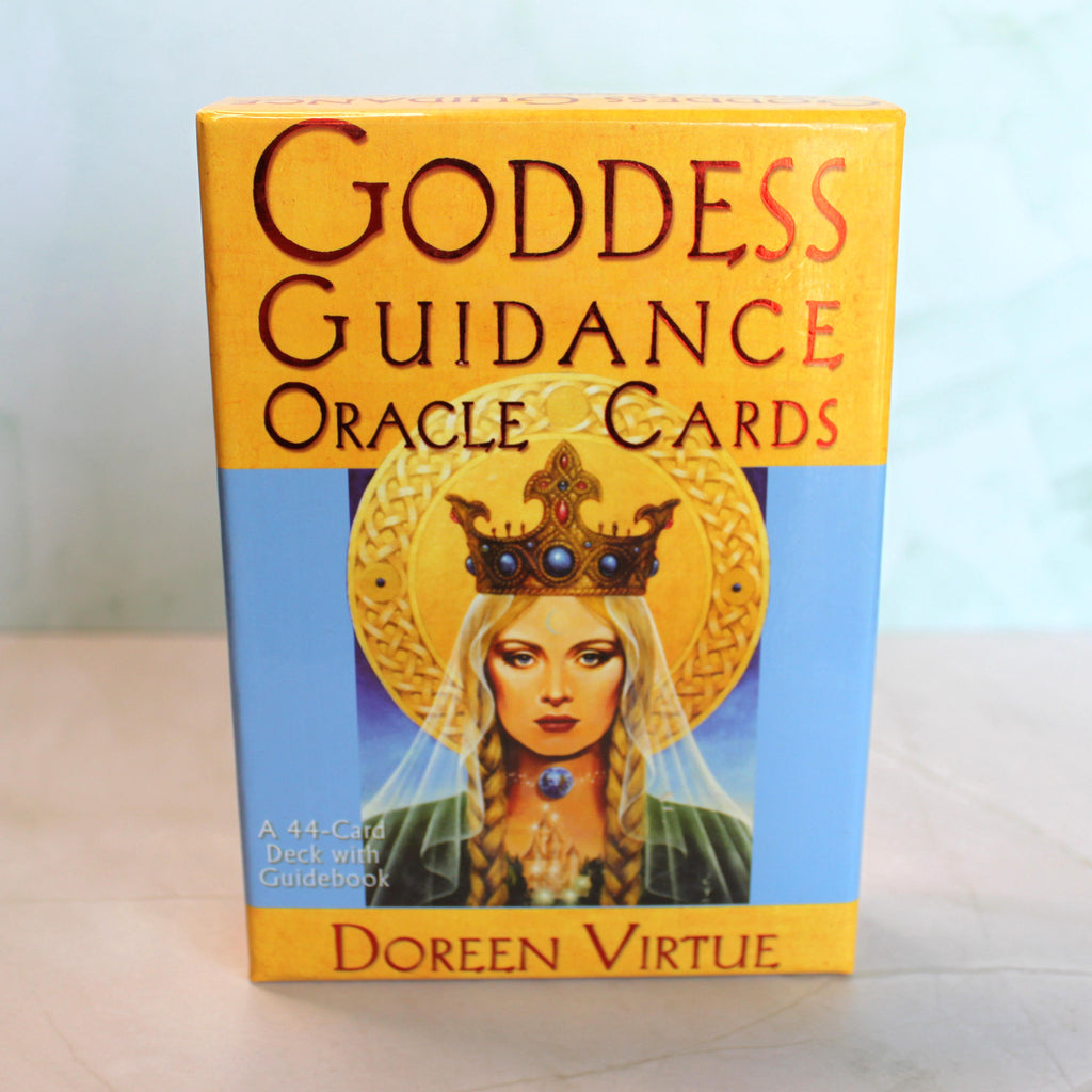 Goddess Guidance Oracle Cards by Doreen Virtue -- Used, Out