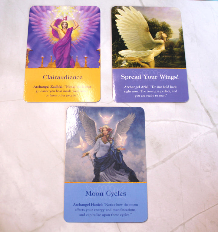 Archangel Oracle Cards by Doreen Virtue -- Used, Out of Print