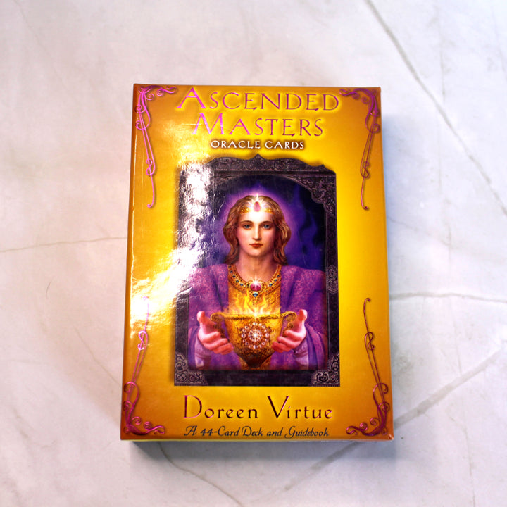 Ascended Masters Oracle Cards by Doreen Virtue -- Used, Out of Print