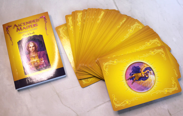 Ascended Masters Oracle Cards by Doreen Virtue -- Used, Out of Print